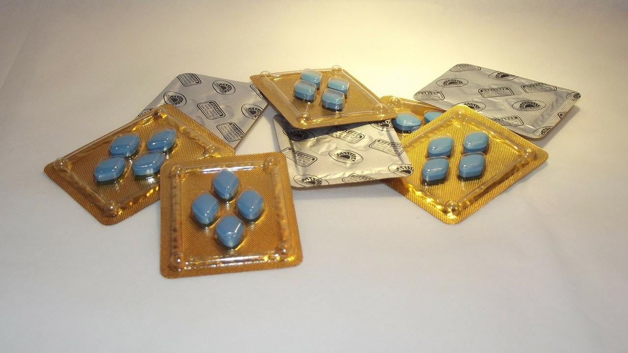 Pastillas para la disfunción eréctil.