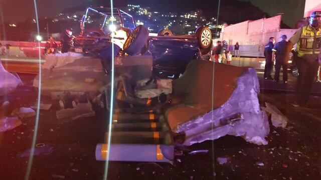 Accidente en la México-Pachuca