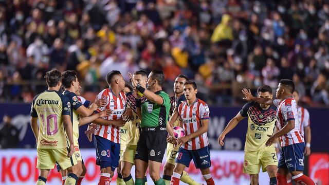 El San Luis vs América estuvo lleno de polémica