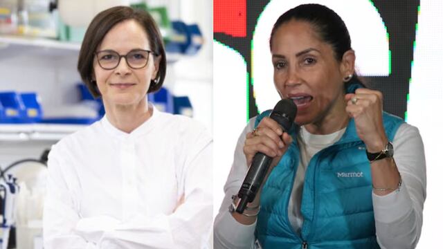 Yasmine Belkaid y Luisa González.