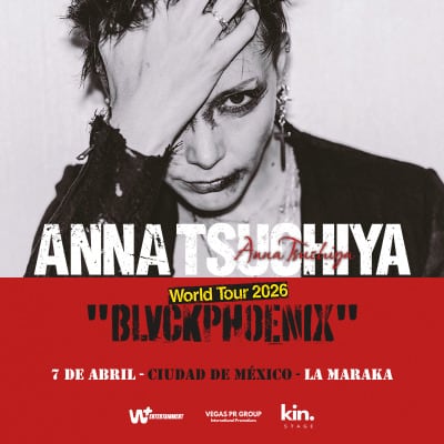 Anna Tsuchiya en México 2026: fechas y boletos para su concierto