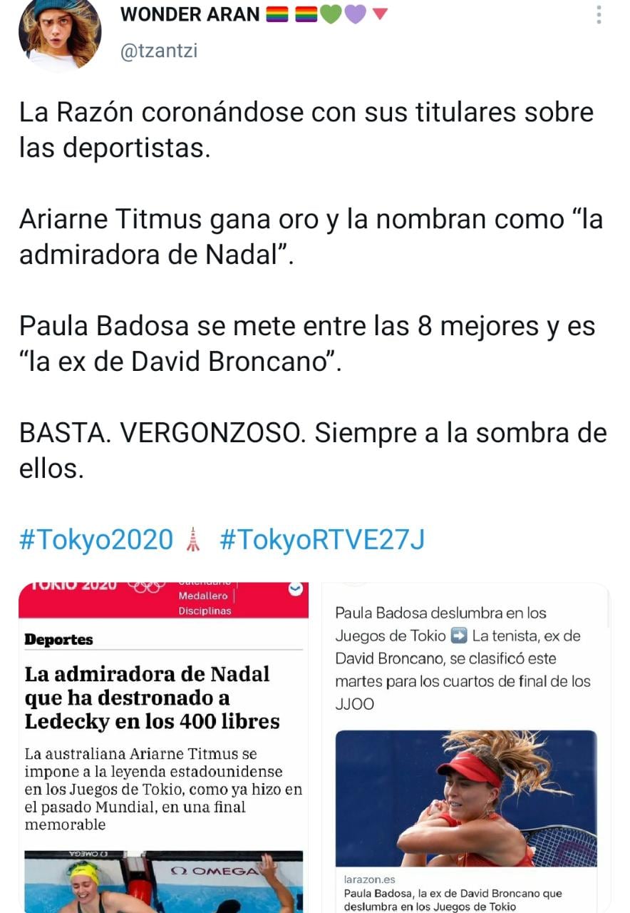 Crítica a los titulares machistas