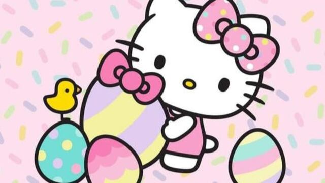 Huevos de Pascua de Hello Kitty
