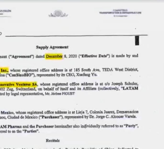 México aplica vacuna CanSino en 2020. OMS la aprueba hasta el 2022