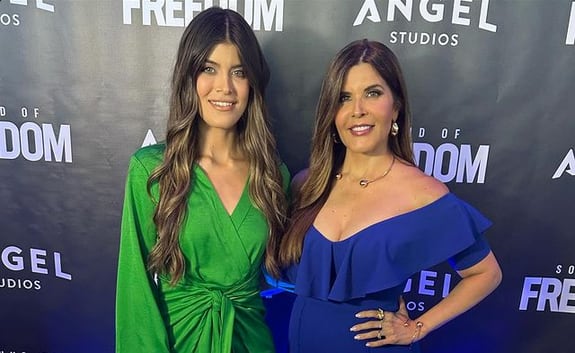 Adriana Cataño y su hija Gabriella