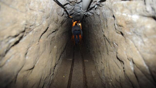 Túnel por donde escapó El Chapo en el Altiplano en julio pasado.