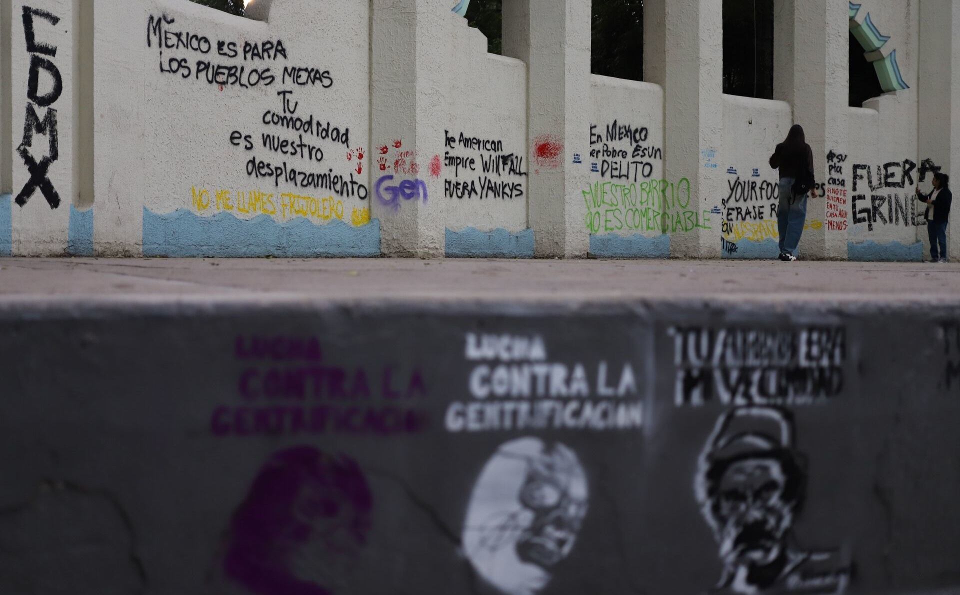 protesta contra la gentrificación