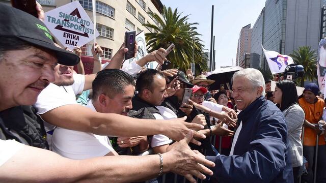 Andrés Manuel López Obrador. Sin miedo al coronavirus.