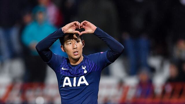 Heung Min Son marcó gol en Champions