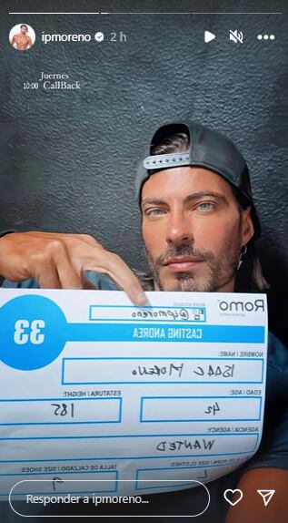 Isaac Moreno revela que actualmente tiene 45 años de edad