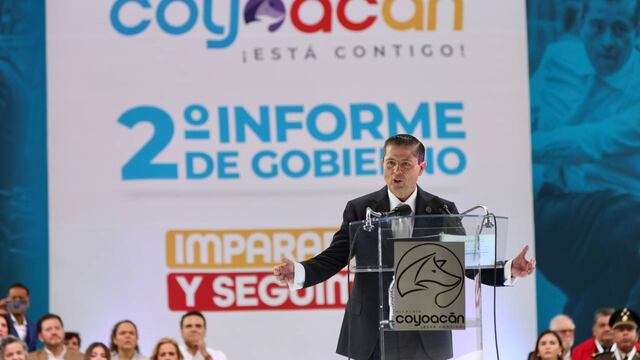 Giovani Gutiérrez rinde su Segundo Informe de Gobierno en Coyoacán