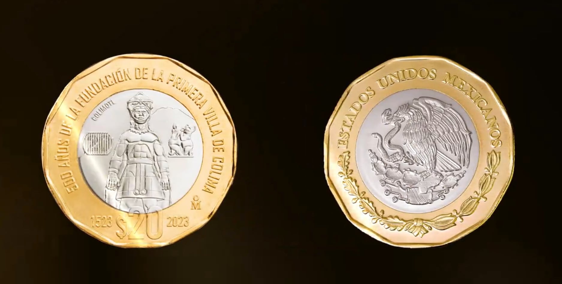 Moneda conmemorativa de 20 pesos