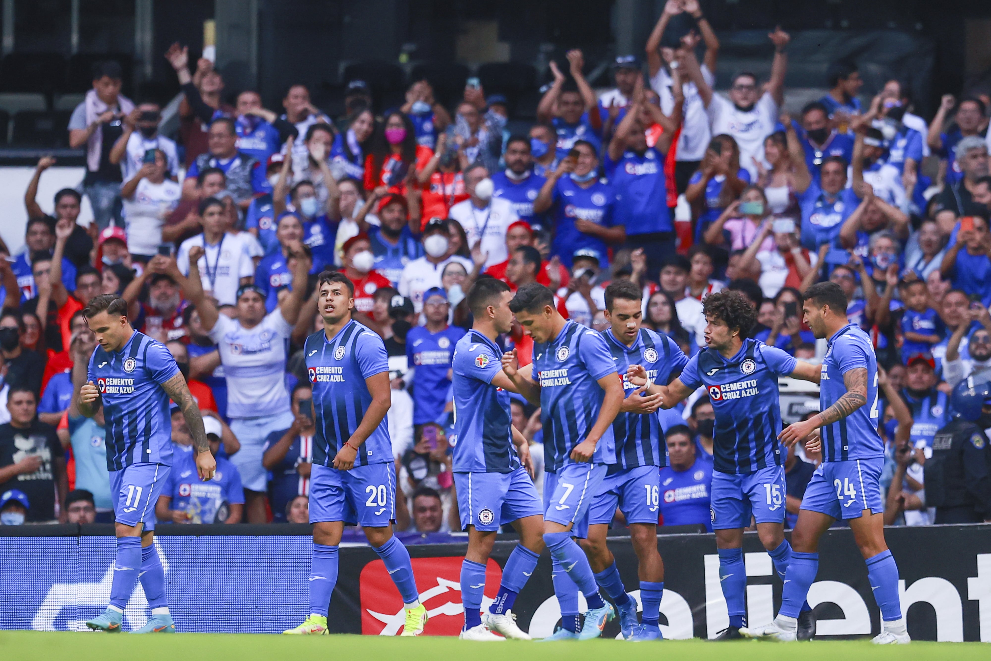 Gol del Cruz Azul