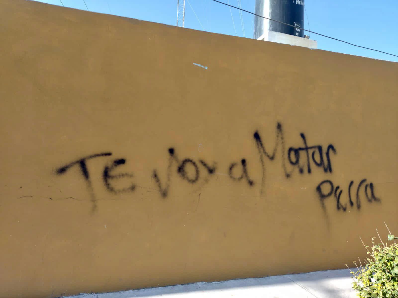 Amenazas en casa de María de los Ángeles