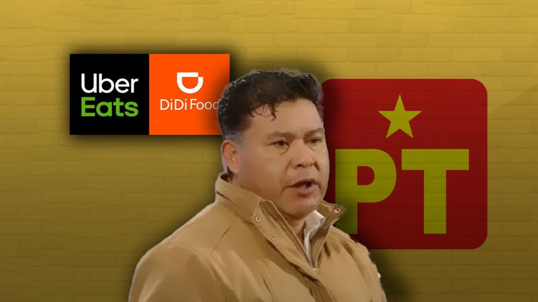 Salvador Godínez González, representante de trabajadores de Uber y DiDi, aclaró el origen de su candidatura con el PT