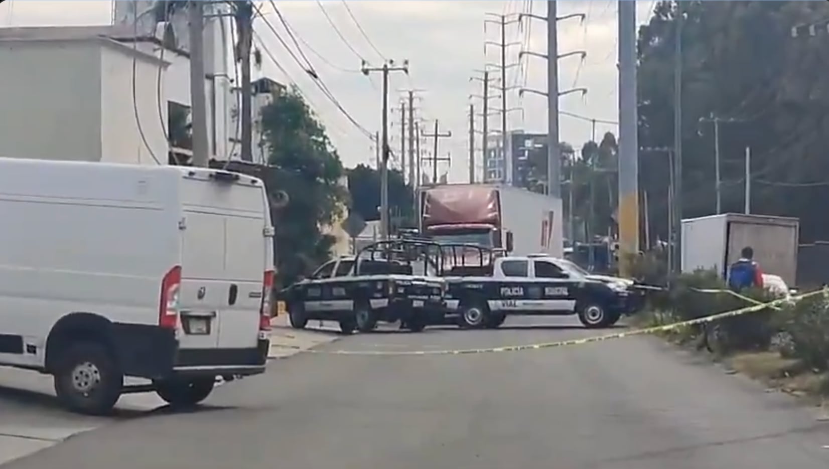 Matan a chófer de tráiler en Puebla