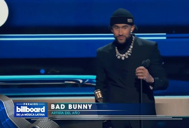 Premios Billboard de la Música Latina 2023: Bad Bunny gana en Artista del Año