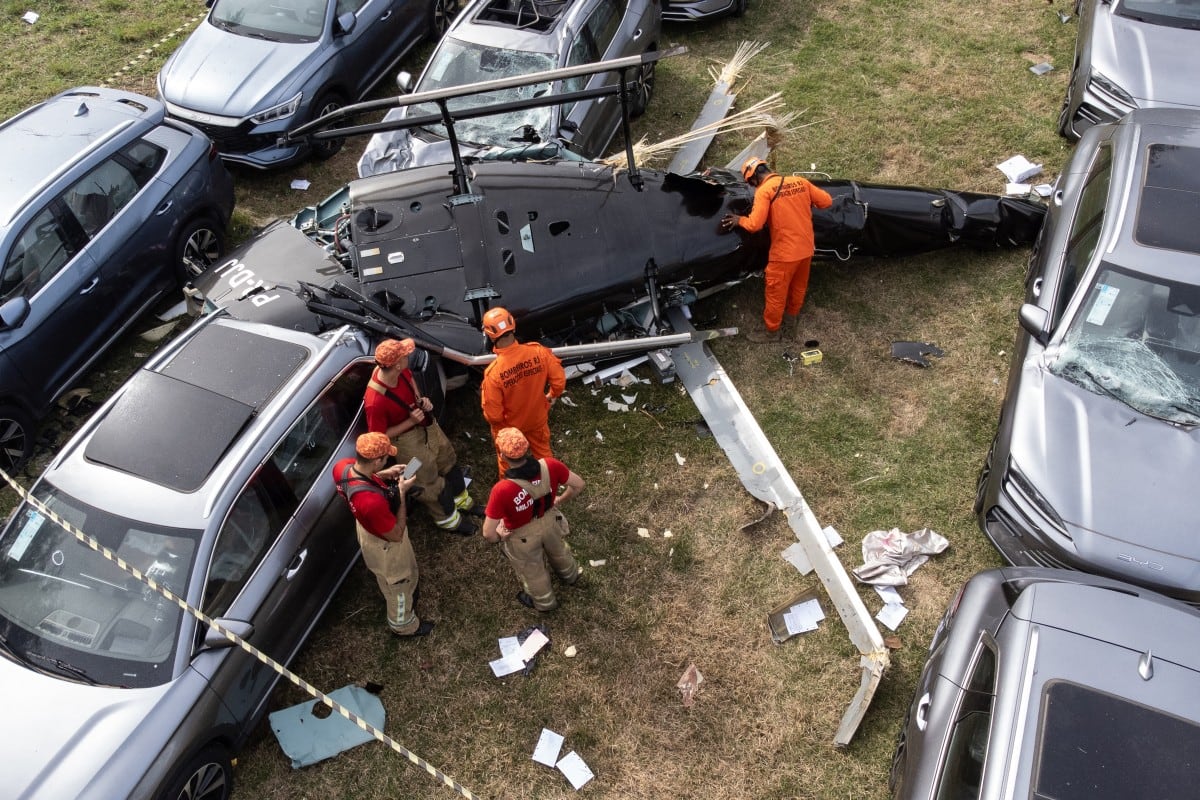 Accidente aéreo en Brasil donde murió Oliver Tree, Gaspi, Lucas Vignale y Lucas Frota, y dos pilotos.