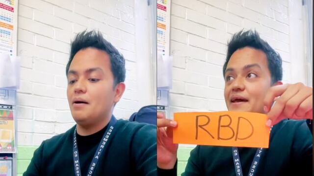 Maestro enseña a sus alumnos canción de RBD para el festival del Día de las Madres