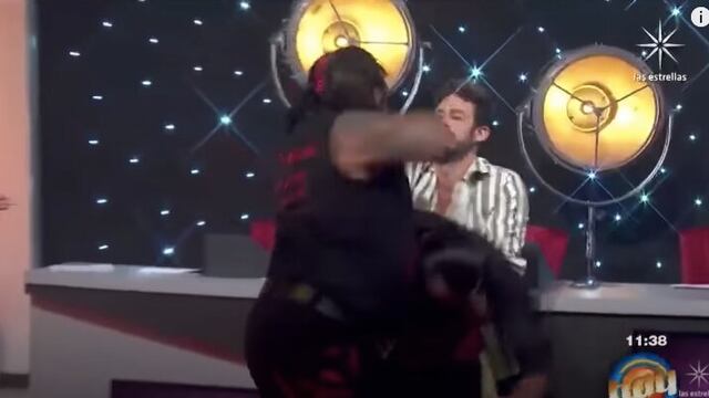 Lambda García es golpeado por Pirata Morgan