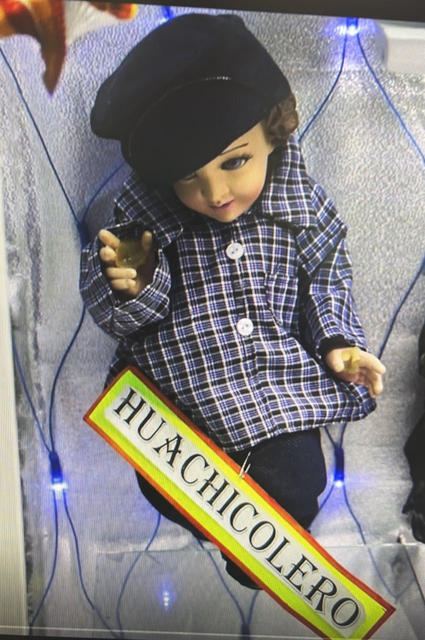 Niño dios huachicolero
