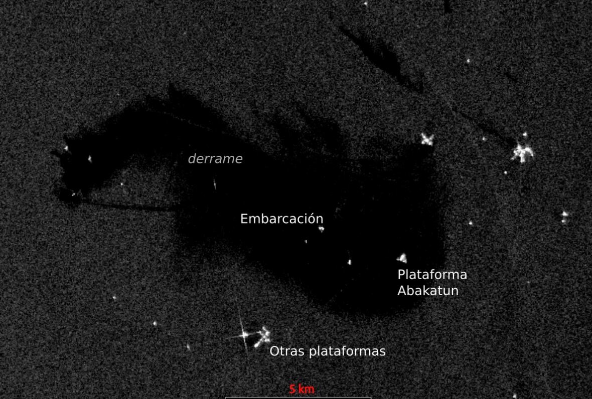 Derrame en el Golfo de México