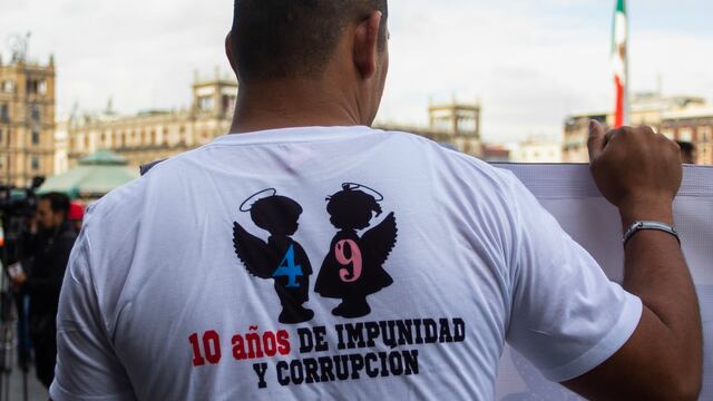 Protesta por justicia en caso Guardería ABC.