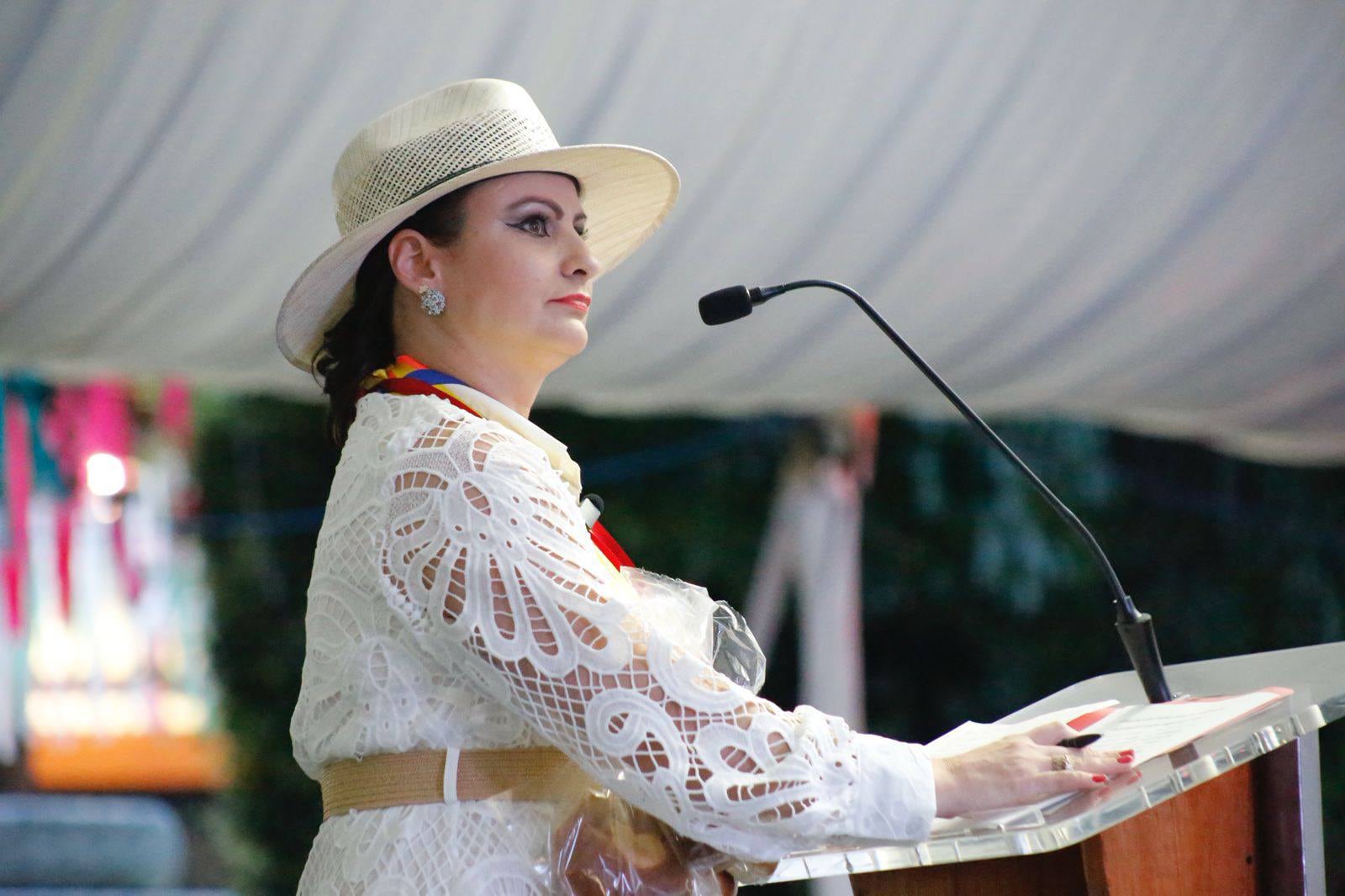 Diputada Guadalupe Araceli Mendoza Arias, del Movimiento del Sombrero