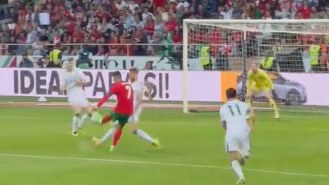 Gol de Cristiano Ronaldo con Portugal