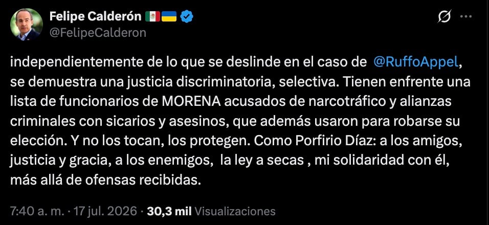 Felipe Calderón