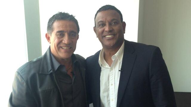 ‘Snoopy’ Pérez y ‘Negro’ Santos.