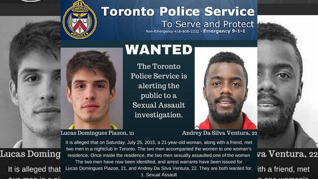 Andrey Da Silva y Lucas Piazón tienen una orden de arresto en su contra por violar a una jóven en Canadá durante los Juegos Panamericanos
