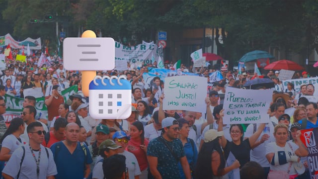 Trabajadores del IMSS anuncian marcha nacional para el 30 de octubre