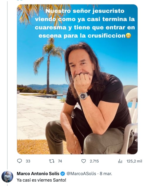 Marco Antonio Solis se divierte con sus fans publicando sus mejores memes