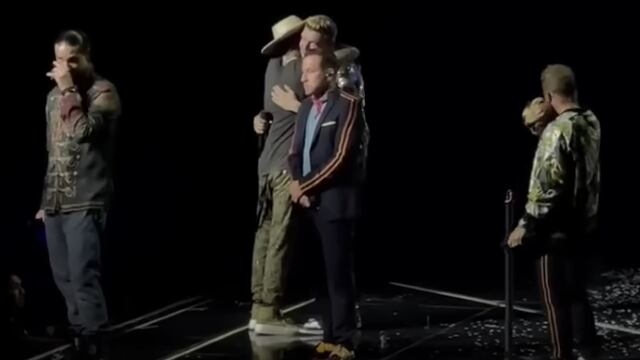 Backstreet Boys homenajean a Aaron Carter