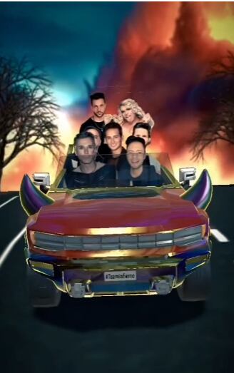 Filtro del Team Infierno en TikTok