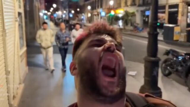 Se hace el loco para evitar que le roben