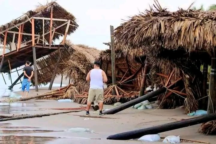 Huracán Otis en Guerrero