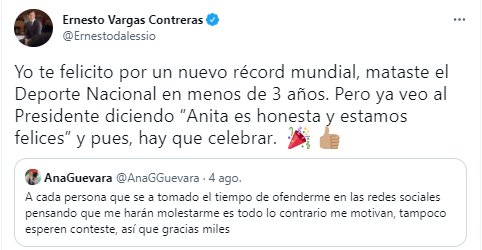 Ernesto D'Alessio arremete contra Ana Gabriela Guevara.