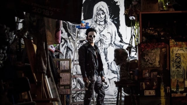 KRYX, el enigmático artista del Centro Histórico