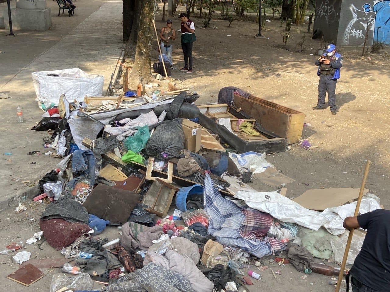 Operativo interalcaldías: Retiran 53 toneladas de basura en los límites de Iztacalco