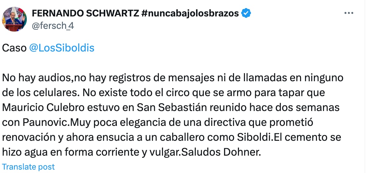 Versión de la salida de Siboldi de Club Tigres.