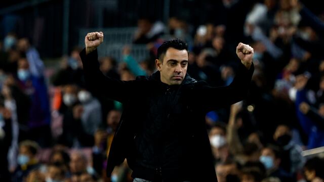 Xavi Hernández DT del FC Barcelona