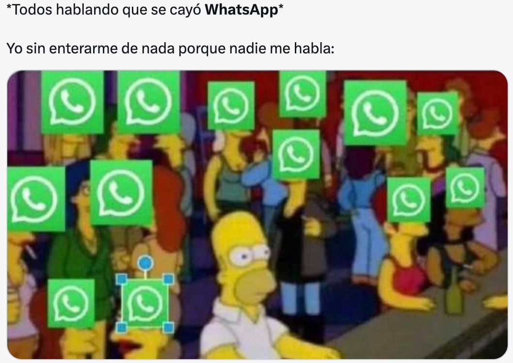 Memes de la caída de WhatsApp este 28 de febrero