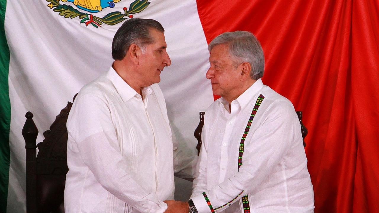Adán Augusto López y Andrés Manuel Lopez Obrador