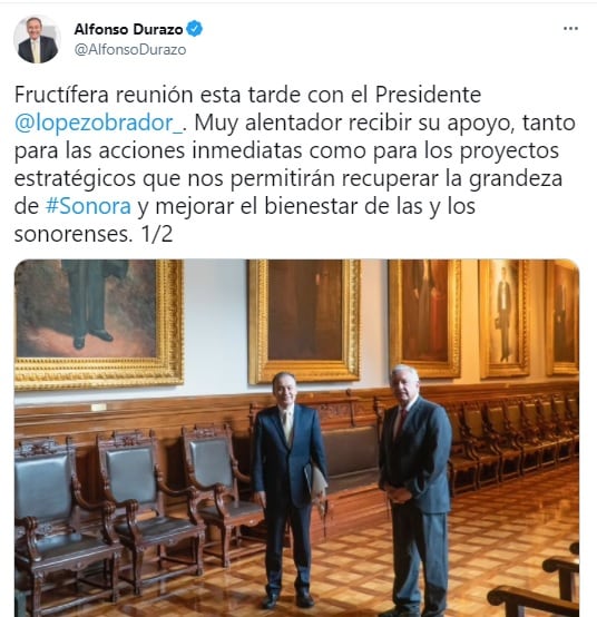 Tuit Alfonso Durazo