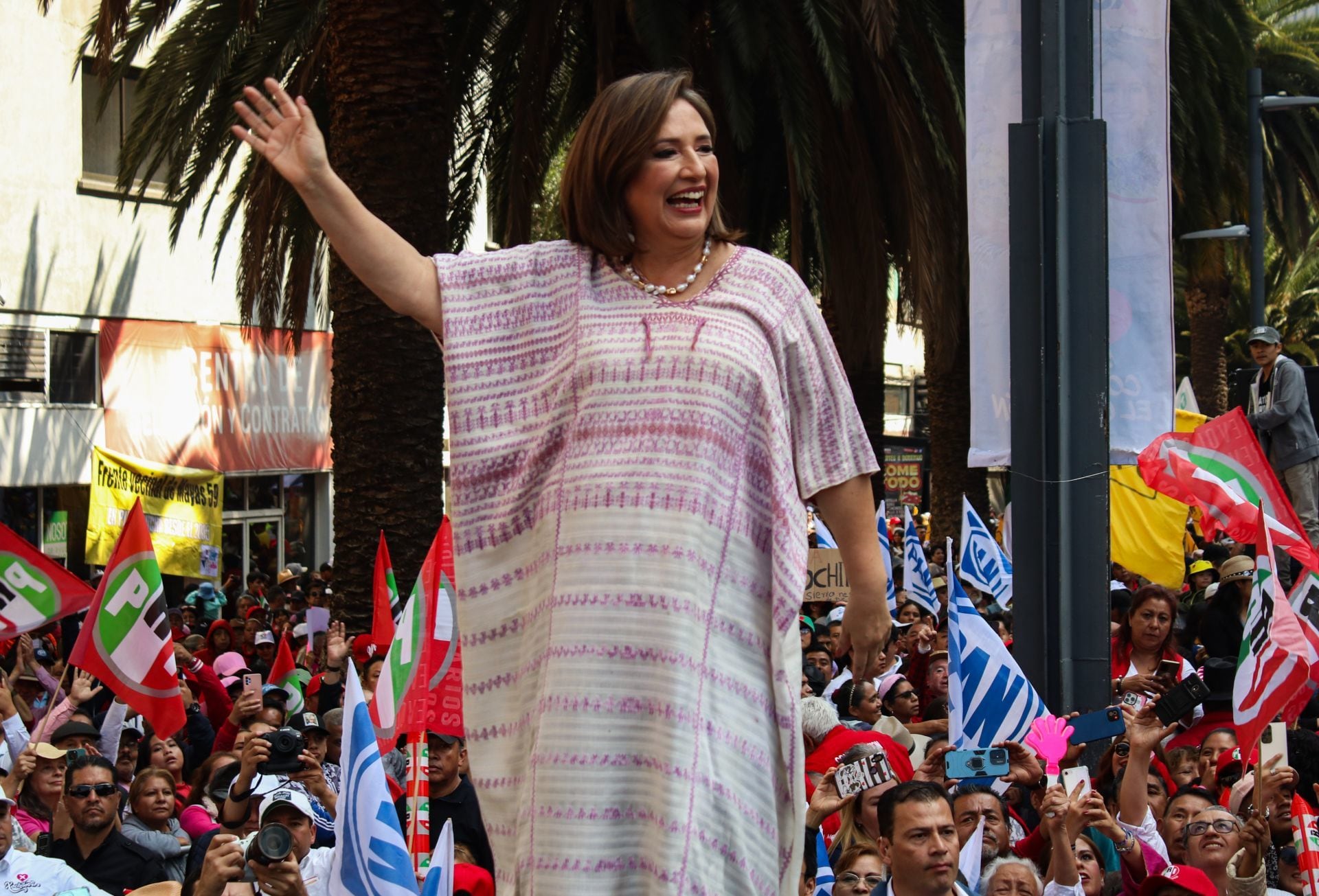 Xóchitl Gálvez, aspirante a la presidencia por el Frente Amplio por México