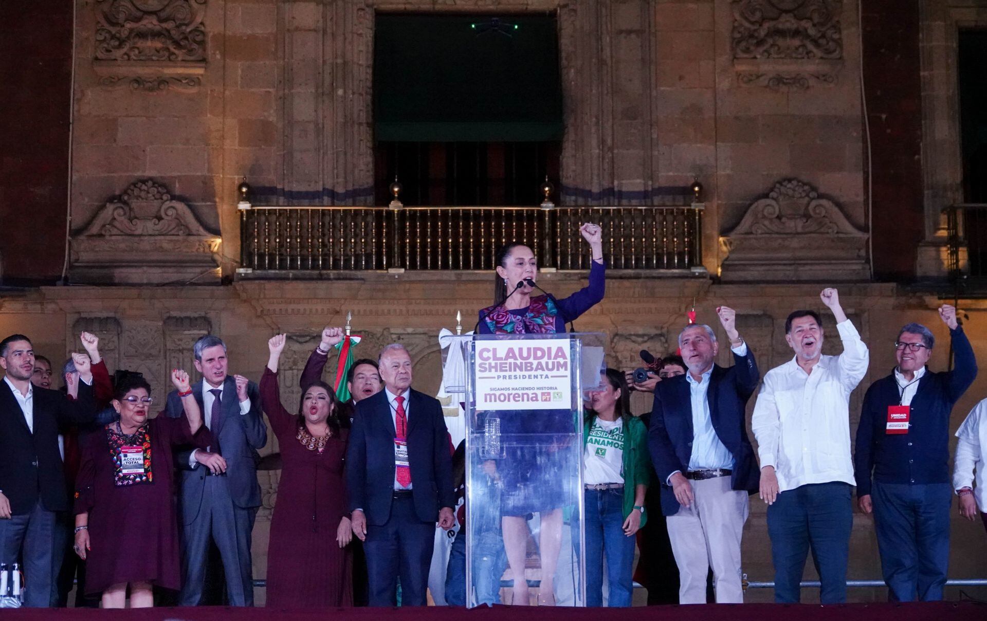 Claudia Sheinbaum, virtual ganadora de las elecciones presidenciales