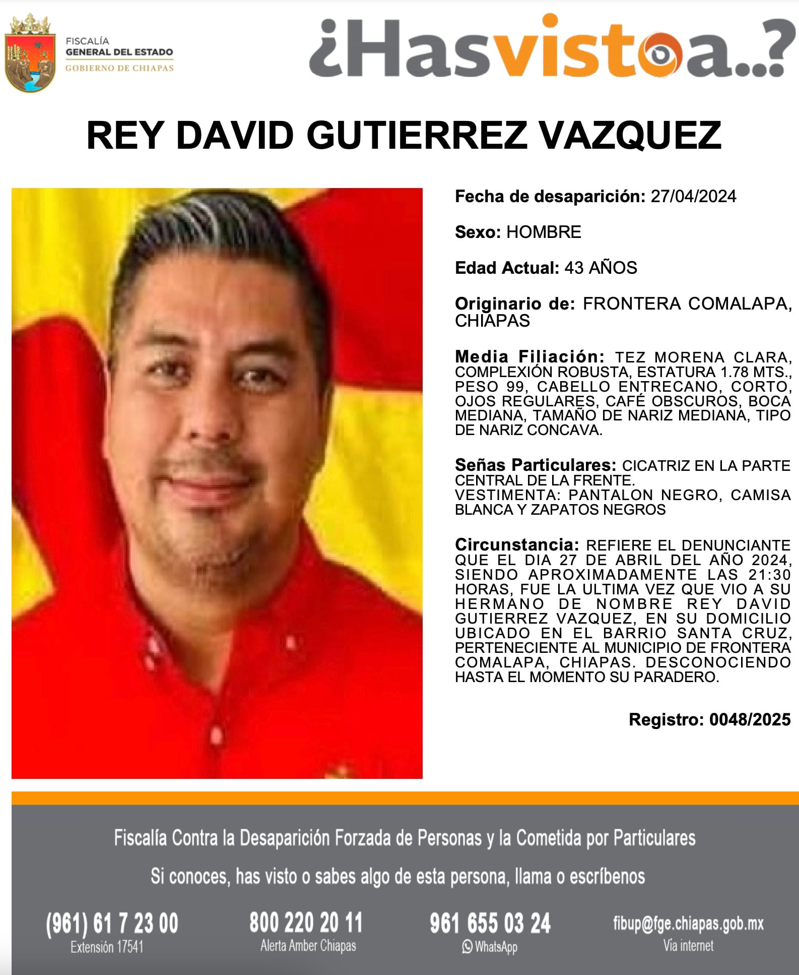 ¿Quién es Rey David Gutiérrez Vázquez? ex candidato del PT desapareció a principios de 2024 y aún lo buscan