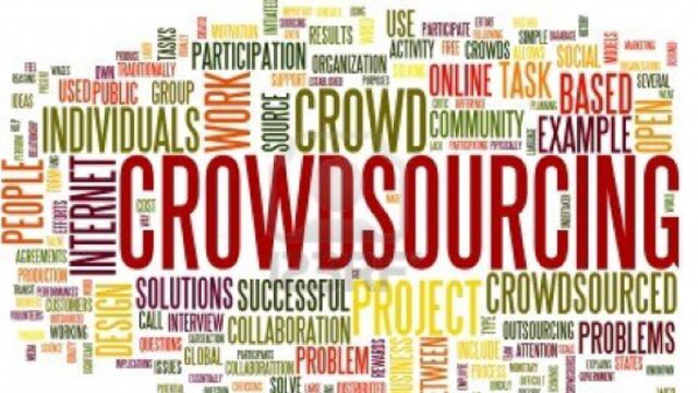 El crowdsourcing representa la unión de personas para lograr un objetivo común.